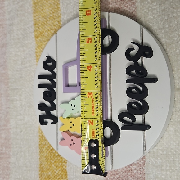 Hello Peeps Wall Decor with Pastel Colors - Picture 4 of 8